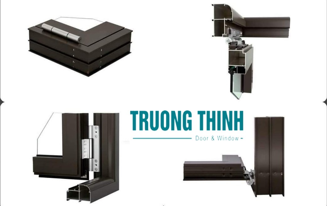 góc mẫu nhôm xingfa hệ 65 cánh phẳng