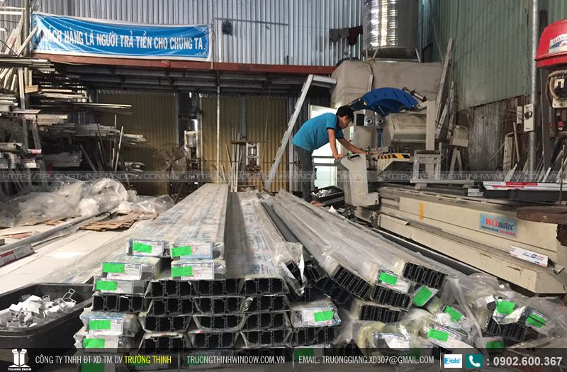 cửa nhôm xingfa tiền giang