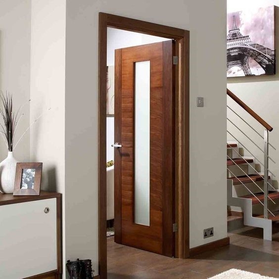 CỬA NHÔM GIẢ GỖ PHÒNG NGỦ, SẢN XUẤT VÀ LẮP ĐẶT TẠI CHỖ