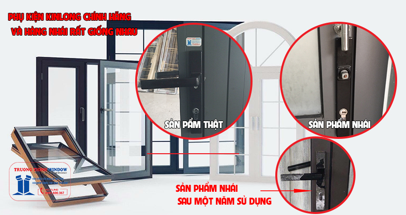 Cách phân biệt phụ kiện kinlong thật giả