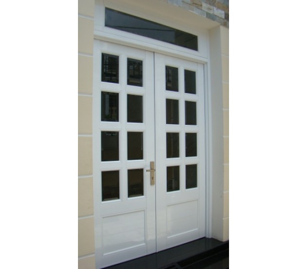 CỬA NHÔM KÍNH MÀU TRẮNG SỨ CHIA Ô ĐẸP BỀN GIÁ RẺ NHẤT THỊ TRƯỜNG